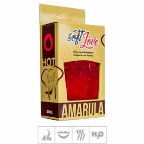 **Gel Comestível Soft Love Hot 30ml (ST116) - Amarula - lojasacaso.com.br Lingerie Sensual e Sex Shop