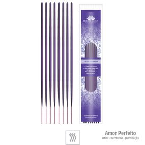 Incenso Artesanal 8 Varetas (ST133) - Amor Perfeito - lojasacaso.com.br