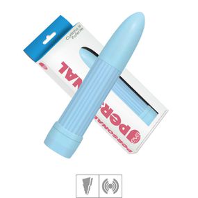 **Vibrador Personal Eva 12x8cm (ST225) - Azul - lojasacaso.com.br