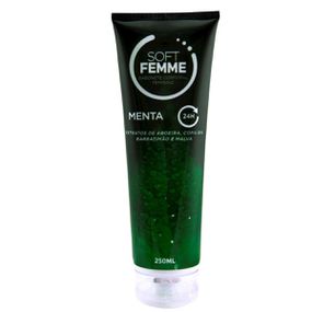 **Sabonete Íntimo Soft Femme 250ml (ST560) - Menta - lojasacaso.com.br