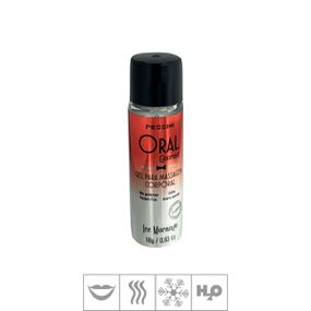 Gel Comestível Oral Gourmet Ice 18g (ST910) - Morango - lojasacaso.com.br Lingerie Sensual e Sex Shop