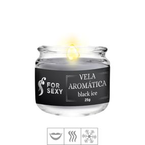 Vela Aromática Beijável For sexy 25g (ST849) - Black Ice - lojasacaso.com.br