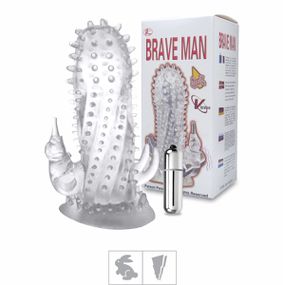 *Capa Peniana Texturizada Com Vibro 10cm VP (CA008-14905) - ... - lojaSeduzir.com.br Sex Shop e Lingerie Sensual em BH
