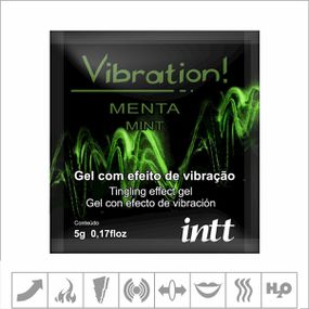 *Excitante Unissex Vibration Sachê 05g (13714) - Menta - lojaSeduzir.com.br Sex Shop e Lingerie Sensual em BH