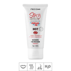 *Gel Comestível de Pernas Pro Ar Hot 45g (17197) - Chantilly - Loja Seduzir - Sex Shop e Lingerie Sensual em BH