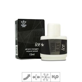 *Excitante Unissex Fresh Black 15ml (17359) - Black Ice - Loja Seduzir - Sex Shop e Lingerie Sensual em BH