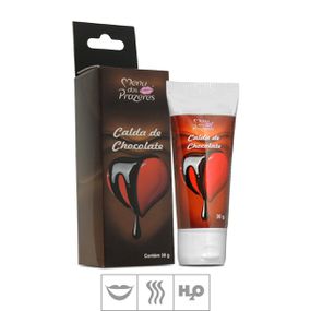 *Gel Para Sexo Oral Calda De Chocolate 30g (17376) - Padrão - Loja Seduzir - Sex Shop e Lingerie Sensual em BH