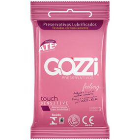 Preservativo Gozzi Feeling 3un Validade 02/22 (17564) - Padr... - Loja Seduzir - Sex Shop e Lingerie Sensual em BH