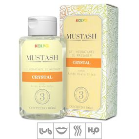 *Lubrificante Mustash Crystal 100ml (17635) - Padrão - Loja Seduzir - Sex Shop e Lingerie Sensual em BH