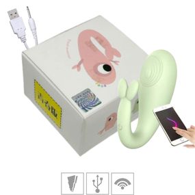 Vibrador Recarregável Eyed Monster (17842) - Verde - lojaSeduzir.com.br Sex Shop e Lingerie Sensual em BH