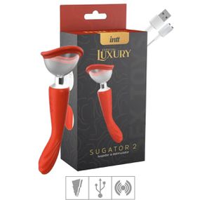 Vibrador Intt Com Sucção Luxury Sugator 2 (17932) - Vermelho... - lojaSeduzir.com.br Sex Shop e Lingerie Sensual em BH