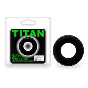 *Anel Peniano Em Borracha Titan SI (1121) - Preto - Loja Seduzir - Sex Shop e Lingerie Sensual em BH