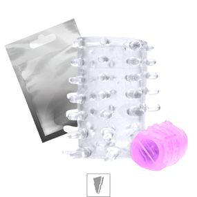 *Meia Capa Peniana Com Vibro 5,5cm SI (1021) - Translúcido - lojaSeduzir.com.br Sex Shop e Lingerie Sensual em BH