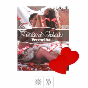Pétalas da Sedução Formato Coração Vermelho 120un (ST309) - ... - Loja Seduzir - Sex Shop e Lingerie Sensual em BH