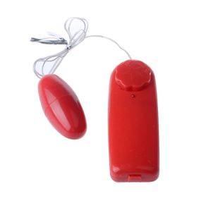 Ovo Vibratorio Bullet (5077-5075-5074) - Vermelho - Loja Seduzir - Sex Shop e Lingerie Sensual em BH