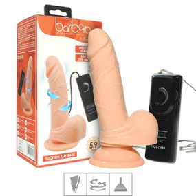 Prótese 12x11cm Com Vibro e Ventosa Rotativa SI (5197) - B... - Loja Seduzir - Sex Shop e Lingerie Sensual em BH