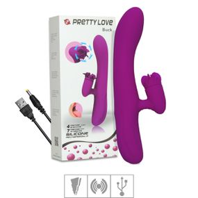 *Vibrador Buck C/ Saliência Em Helice SI (5523-15293) - Roxo - lojaSeduzir.com.br Sex Shop e Lingerie Sensual em BH
