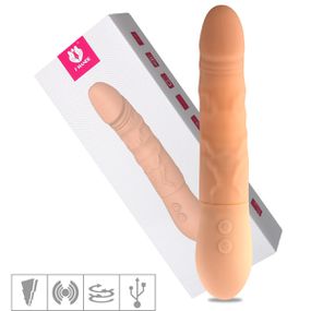 Vibrador Rotativo Recarregável King SI (5596) - Bege - Loja Seduzir - Sex Shop e Lingerie Sensual em BH