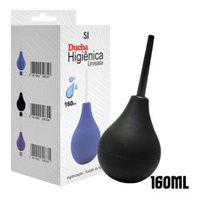 Ducha Higiênica Rectal Syringe 160ml SI (5605) - Preto - lojaSeduzir.com.br Sex Shop e Lingerie Sensual em BH