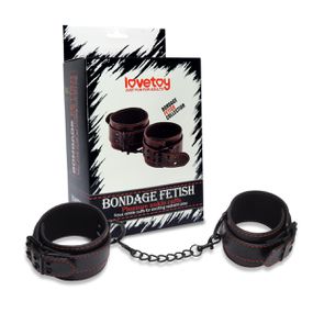 *Tornozeleira Com Corrente Bondage Fetiche SI (5681) - Preto - Loja Seduzir - Sex Shop e Lingerie Sensual em BH