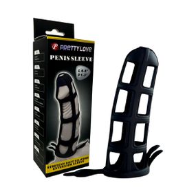 Capa Peniana Penis Sleeve SI (6309) - Preta - lojaSeduzir.com.br Sex Shop e Lingerie Sensual em BH