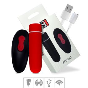 Cápsula Vibratória Recarregável SEED-RCT SI (6416) - Vermel... - lojaSeduzir.com.br Sex Shop e Lingerie Sensual em BH