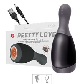 Masturbador Deep Pleasure (6503) - Preto - lojaSeduzir.com.br Sex Shop e Lingerie Sensual em BH