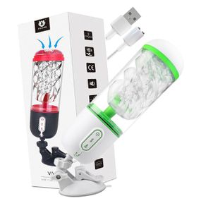 Masturbador Lanterna Com Vibro Vivek SI (7009) - Verde - lojaSeduzir.com.br Sex Shop e Lingerie Sensual em BH