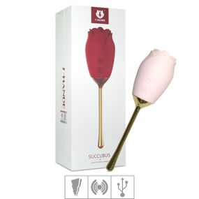Estimulador Recarregável Formato de Rosa Succubus SI (7117) ... - Loja Seduzir - Sex Shop e Lingerie Sensual em BH