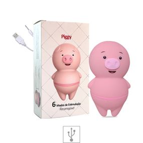 Estimulador Recarregável Formato Porco Piggy (7541) - Rosa - Loja Seduzir - Sex Shop e Lingerie Sensual em BH