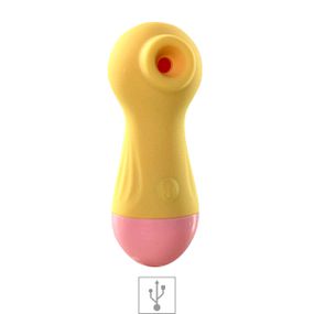 Vibrador Com Pulsação Silk SI (7547) - Amarelo - lojaSeduzir.com.br Sex Shop e Lingerie Sensual em BH