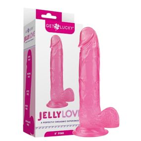 Prótese 17x14cm Com Ventosa e Escroto SI (7667) - Rosa - lojaSeduzir.com.br Sex Shop e Lingerie Sensual em BH