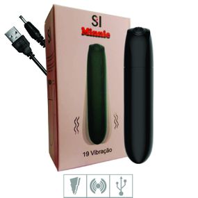 Cápsula Vibratória Recarregável Minnie SI (7839) - Preto - lojaSeduzir.com.br Sex Shop e Lingerie Sensual em BH