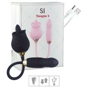 Estimulador Recarregável Formato de Rosa Tongue 2 SI (7848).... - lojaSeduzir.com.br Sex Shop e Lingerie Sensual em BH