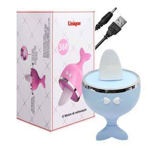 Estimulador De Clitóris Com Língua (7856) - Azul - lojaSeduzir.com.br Sex Shop e Lingerie Sensual em BH