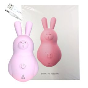 Vibrador Formato de Coelho Born SI (8149) - Lilás - lojaSeduzir.com.br Sex Shop e Lingerie Sensual em BH