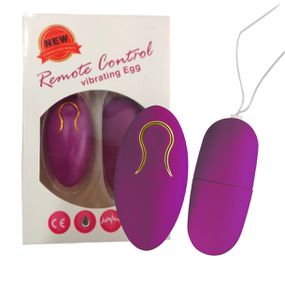 Ovo Vibratório Bullet Controle Wireless SI (8192) - Roxo - lojaSeduzir.com.br Sex Shop e Lingerie Sensual em BH