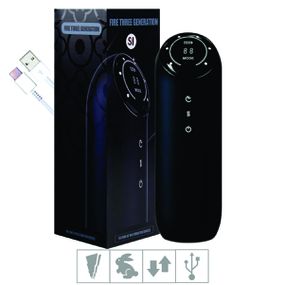 Masturbador Lanterna Com Sucção SI (8658) - Preto - lojaSeduzir.com.br Sex Shop e Lingerie Sensual em BH