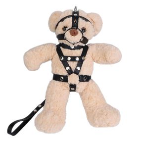 Ursinho de Pelúcia Sado SI -(8765) - Bege - lojaSeduzir.com.br Sex Shop e Lingerie Sensual em BH