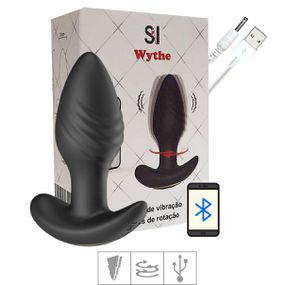 Plug Silicone Com Vibro Rotativo Via APP Wythe SI (8769) - P... - lojaSeduzir.com.br Sex Shop e Lingerie Sensual em BH