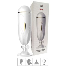 Masturbador Lanterna Com Vibro Fox SI (8777) - Branco - lojaSeduzir.com.br Sex Shop e Lingerie Sensual em BH