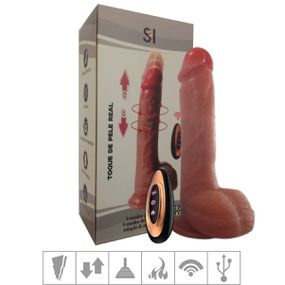 Prótese 15x13cm Com Vibro Ventosa e Escroto Vai e Vem SI (88... - lojaSeduzir.com.br Sex Shop e Lingerie Sensual em BH