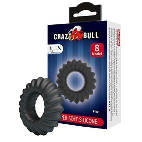 Anel Peniano Crazy Bull Fitz SI (9039) - Preto - lojaSeduzir.com.br Sex Shop e Lingerie Sensual em BH