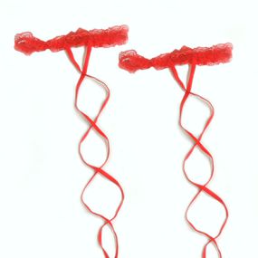 *Perneira Califórnia Com Tira (CF196) - Vermelho - lojaSeduzir.com.br Sex Shop e Lingerie Sensual em BH