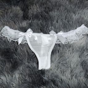 *Calcinha Califórnia (CF610) - Branco - lojaSeduzir.com.br Sex Shop e Lingerie Sensual em BH