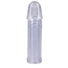 Capa Peniana de 12cm Para 13cm - (DE2317) - Translúcido - lojaSeduzir.com.br Sex Shop e Lingerie Sensual em BH