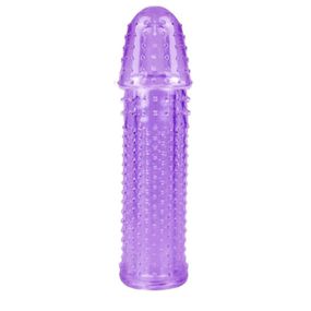 Capa Peniana de 12cm Para 13cm (DE3561) - Roxo - lojaSeduzir.com.br Sex Shop e Lingerie Sensual em BH