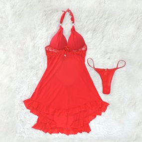 *Camisola Milena (DM040) - Vermelho - Loja Seduzir - Sex Shop e Lingerie Sensual em BH