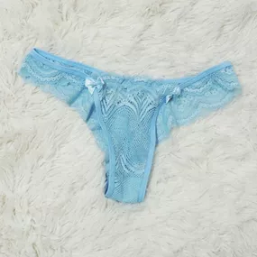 Calcinha Mileide (DR0082) - Azul - lojaSeduzir.com.br Sex Shop e Lingerie Sensual em BH
