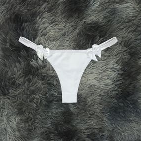 *Calcinha Exibida (EB103) - Branco - Loja Seduzir - Sex Shop e Lingerie Sensual em BH